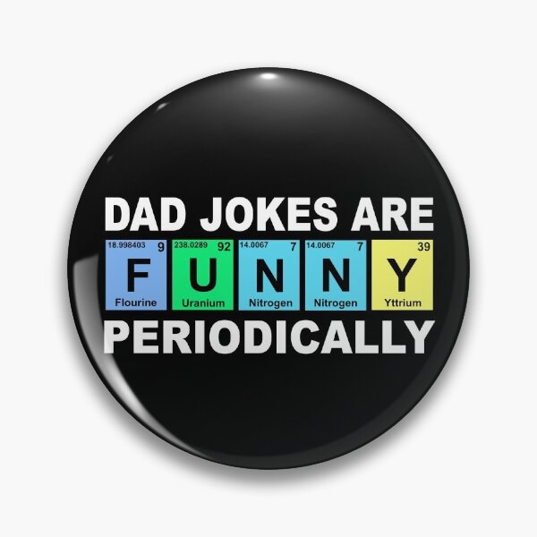 Item preview, Dad Jokes Are Funny Periodically - Funny Dad Periodic designed and sold by molamode.