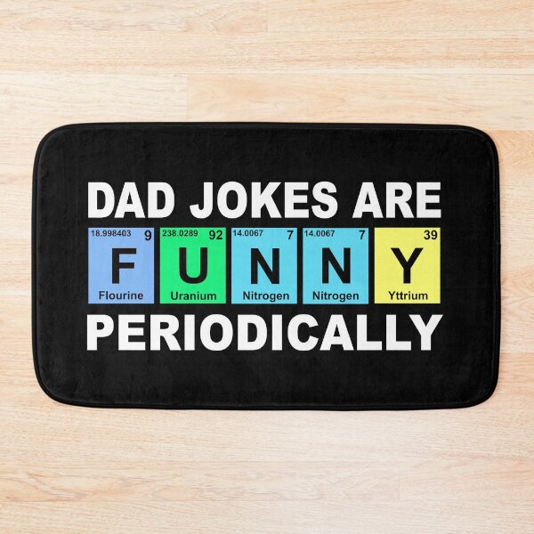 Item preview, Dad Jokes Are Funny Periodically - Funny Dad Periodic designed and sold by molamode.