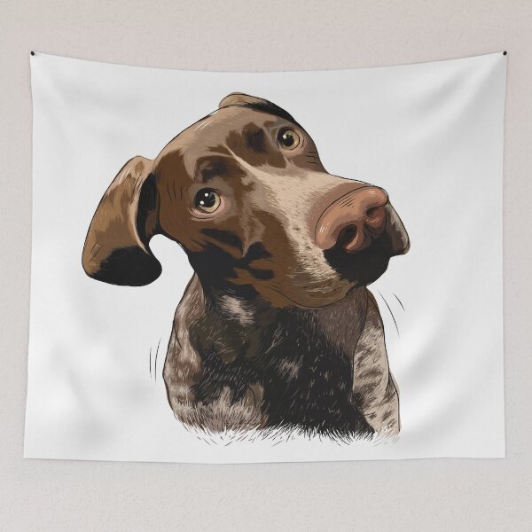 Item preview, German Pointer original illustration designed and sold by Iridp.
