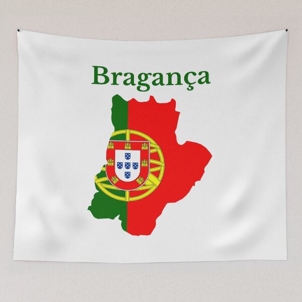 Item preview, Braganca District Map Design, Portugal. designed and sold by marosharaf.