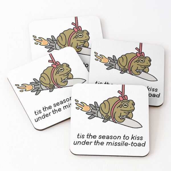 Item preview, it’s the season to kiss under the missile toad designed and sold by flotsamm.