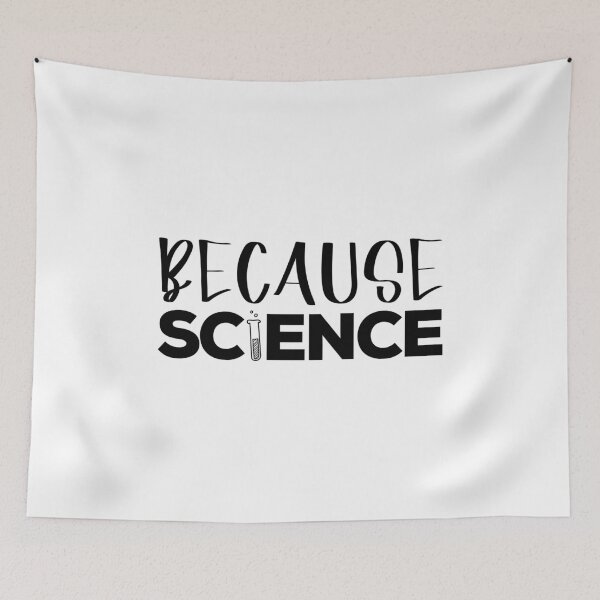 Item preview, Funny Because Science - Science Physics Chemistry Biology Sarcastic Humor designed and sold by DesignoresLTD.