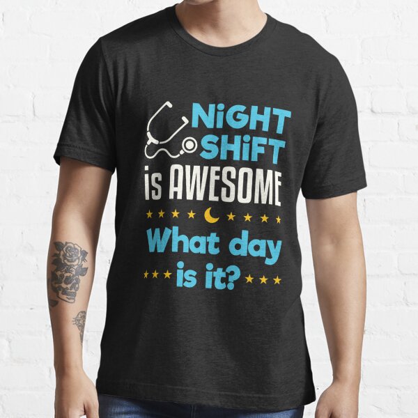  Night Shift T-apparel - Straight Outta Night Shift apparel T- Shirt : Clothing, Shoes & Jewelry