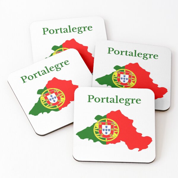 Item preview, Portalegre District Map Design, Portugal. designed and sold by marosharaf.