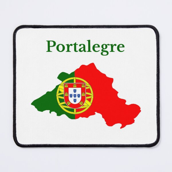 Item preview, Portalegre District Map Design, Portugal. designed and sold by marosharaf.