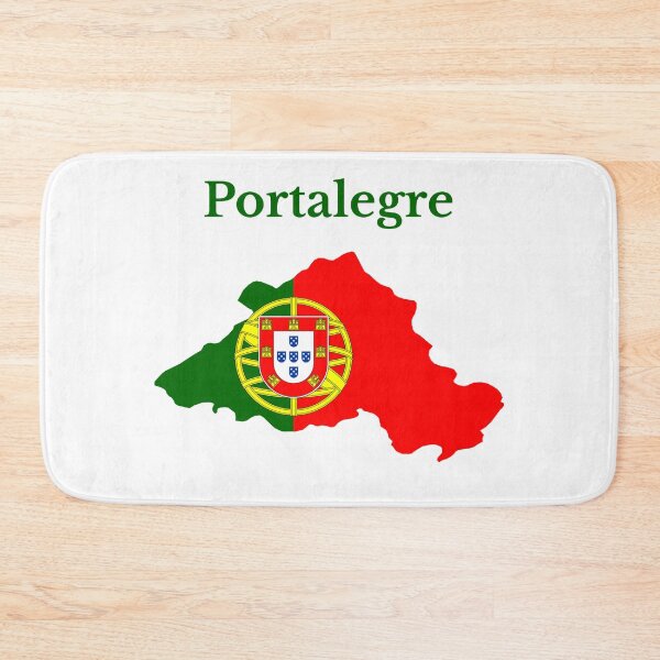 Item preview, Portalegre District Map Design, Portugal. designed and sold by marosharaf.