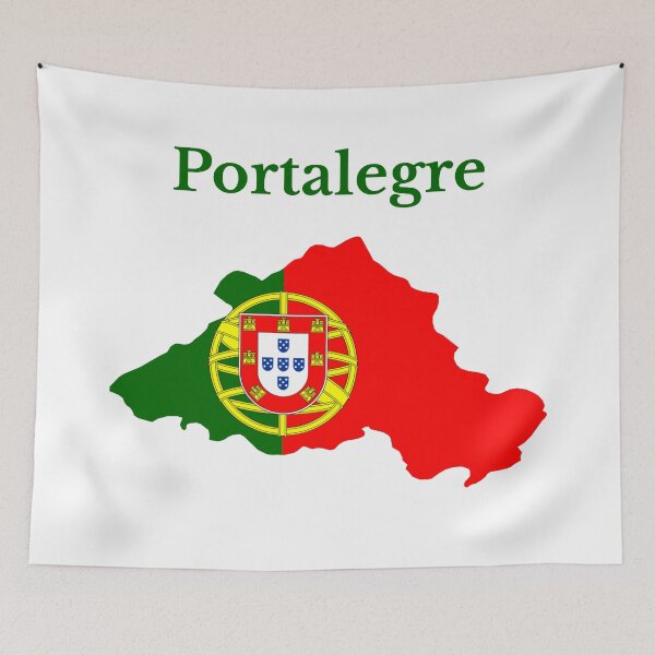 Item preview, Portalegre District Map Design, Portugal. designed and sold by marosharaf.