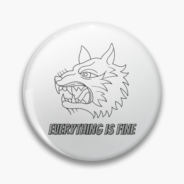 Item preview, Im Fine Everything Is Fine Christmas designed and sold by reka88.