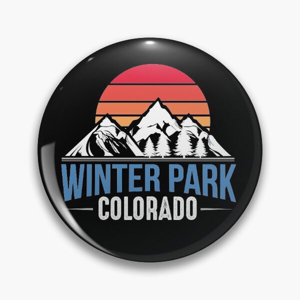 Item preview, Winter Park Colorado wood mountains designed and sold by Pau Baz.