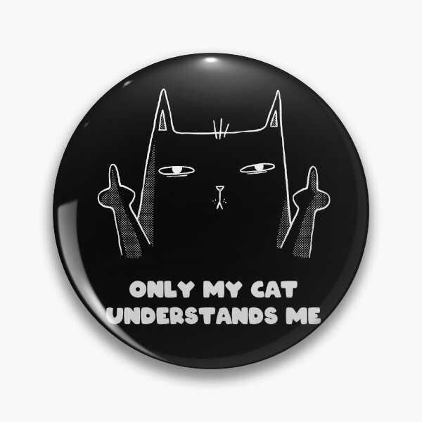 Item preview, Only My Cat Understands Me designed and sold by ArteSilenziosa.