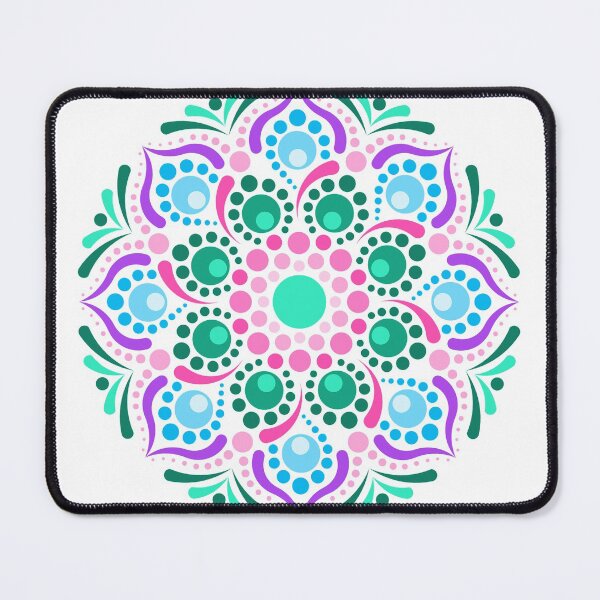 Item preview, "Vitality" dot mandala designed and sold by ColorDropsM.
