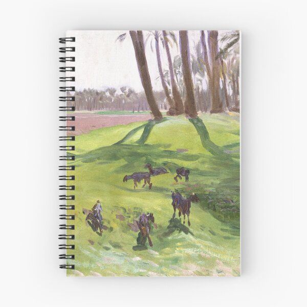 Item preview, Landscape with Goatherd (ca. 1890–1891) by John Singer Sargent designed and sold by Designedbysm.