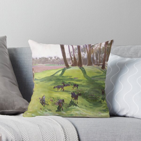 Item preview, Landscape with Goatherd (ca. 1890–1891) by John Singer Sargent designed and sold by Designedbysm.