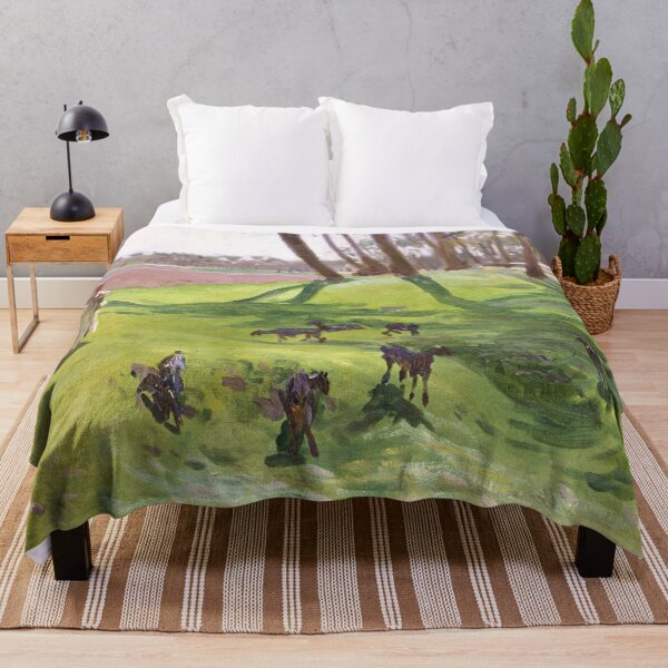 Item preview, Landscape with Goatherd (ca. 1890–1891) by John Singer Sargent designed and sold by Designedbysm.