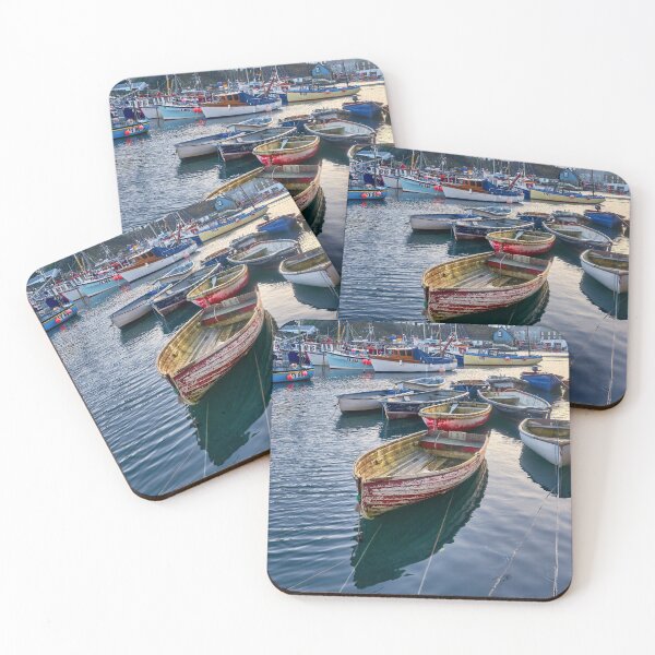 Item preview, Boats moored in Mevagissey Harbour, Cornwall, England designed and sold by VnGphoto.