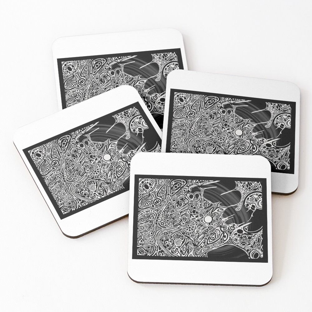 Item preview, Coasters (Set of 4) designed and sold by RohanGauld.