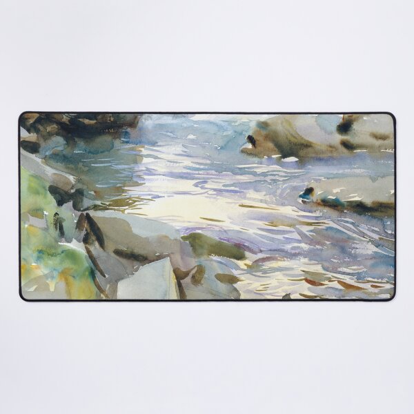 Item preview, Stream and Rocks (ca. 1901–1908) by John Singer Sargent designed and sold by Designedbysm.