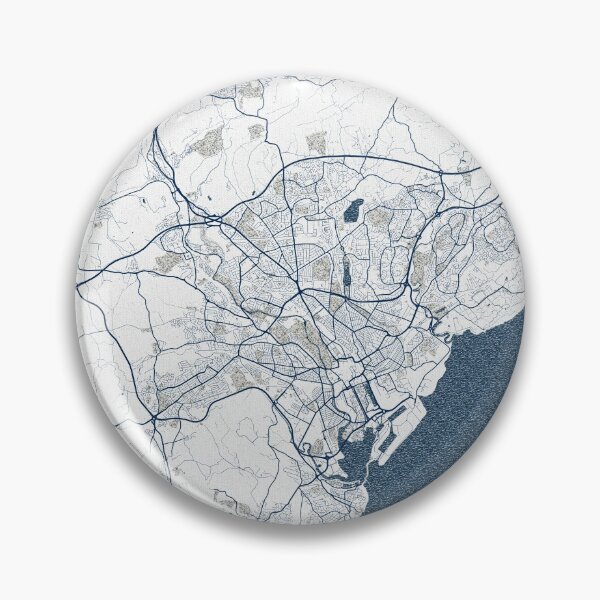 Item preview, Cardiff City Map of Wales - Coastal designed and sold by deMAP.