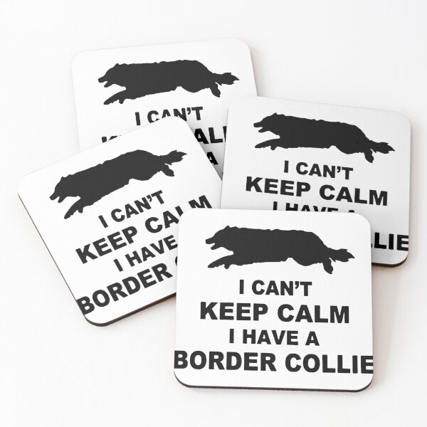 Item preview, Border collie I cant keep calm i have a border collie Gift Premium Apparel Funny Holiday Xmas designed and sold by DesignByHeartUK.