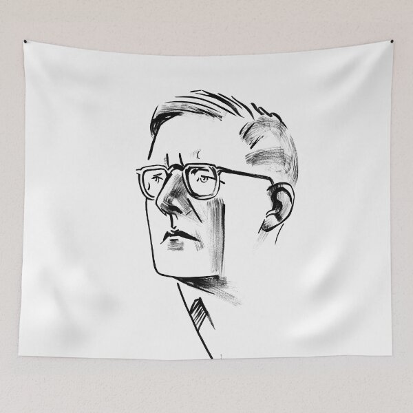 Item preview, Shostakovich designed and sold by Irina Ivanova.