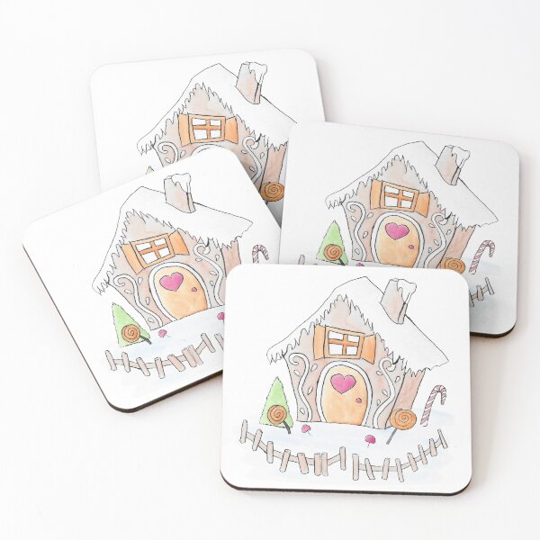 Item preview, cute gingerbread house designed and sold by artbyzylea.
