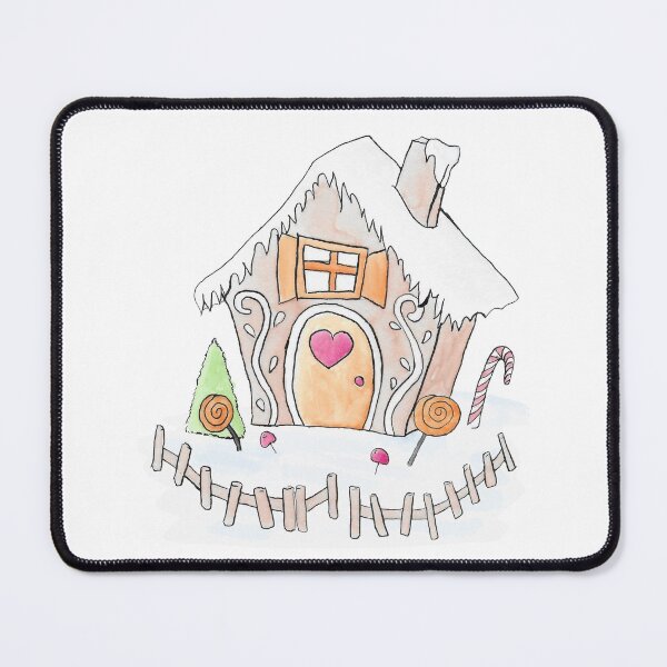 Item preview, cute gingerbread house designed and sold by artbyzylea.