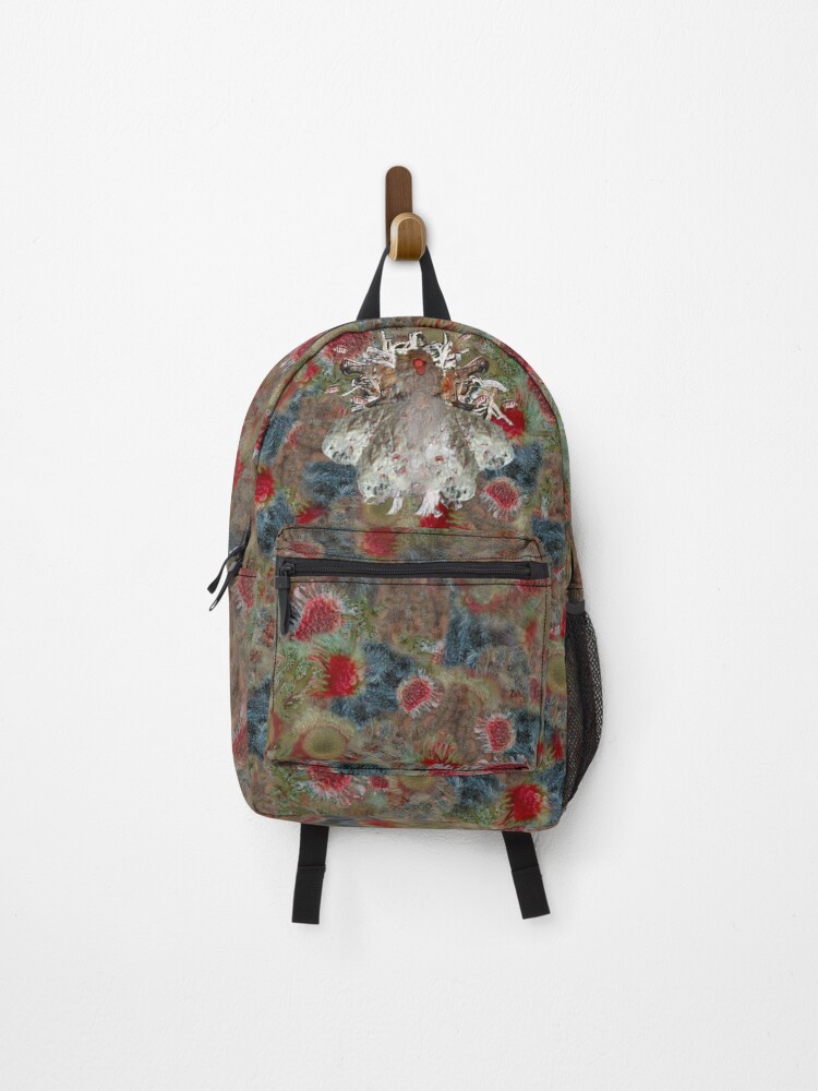 Thumbnail 1 of 3, Backpack, angel designed and sold by InkTheCrow.