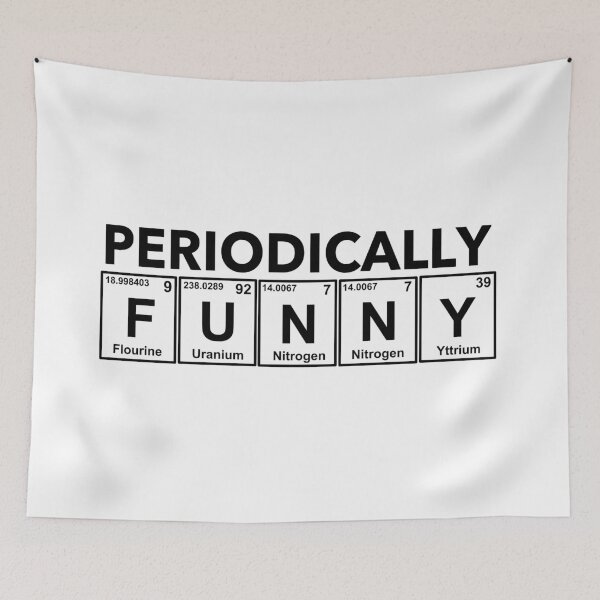 Item preview, Periodically Funny - Funny Periodic Elements designed and sold by molamode.