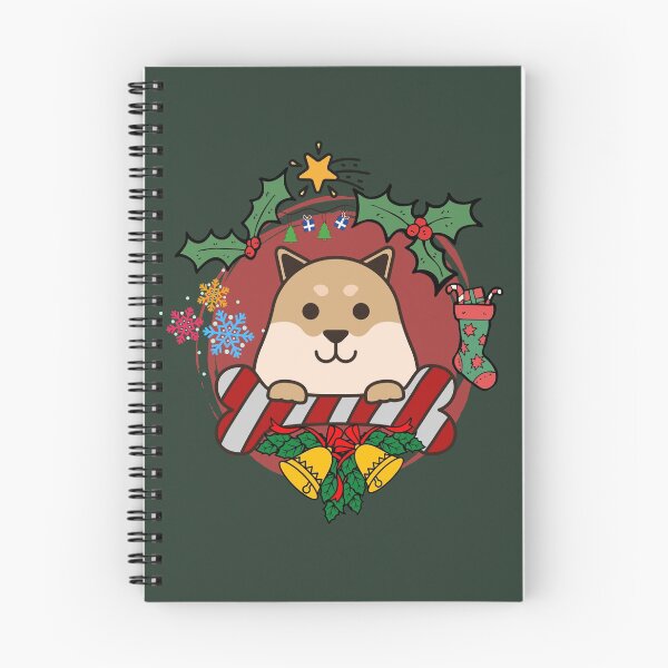 Artikelvorschau, Weihnachtssüßigkeit Bone Shiba Inu entworfen und verkauft von SYNTASTIC.