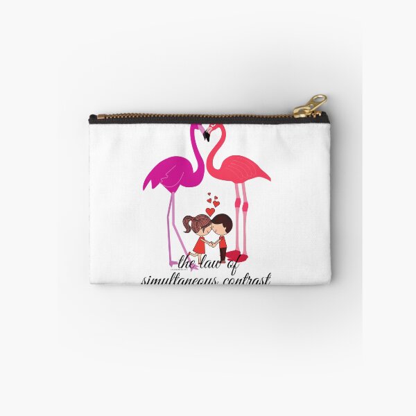 Item preview, Funny Contrast Flamingoes in love designed and sold by Hinny8.
