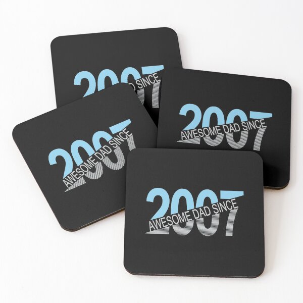 Item preview, Awesome dad since 2007 designed and sold by FashionHeritage.