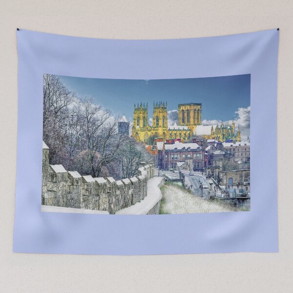 Item preview, York Minster Snow Scene designed and sold by Alisonchambers2.