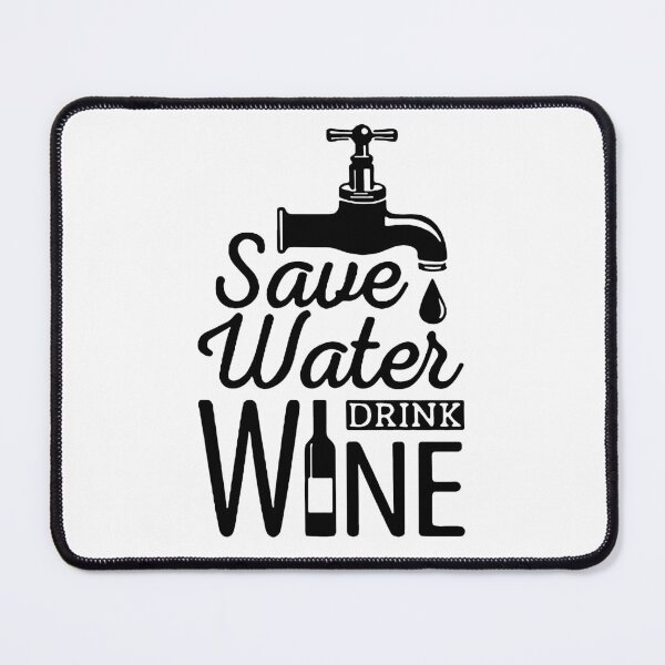 Item preview, Save Water Drink Wine Love wine Red Wine Cocktail party Humourrose Rouge Francaise Idea Gift Premium Apparel Funny Holiday Xmas designed and sold by DesignByHeartUK.