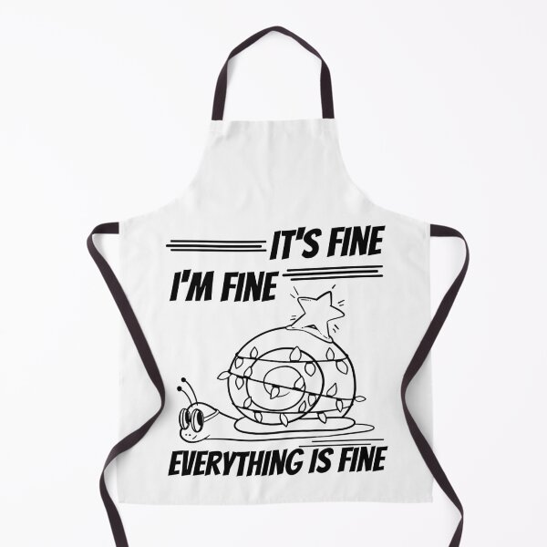 Item preview, Im Fine Everything Is Fine Christmas designed and sold by reka88.