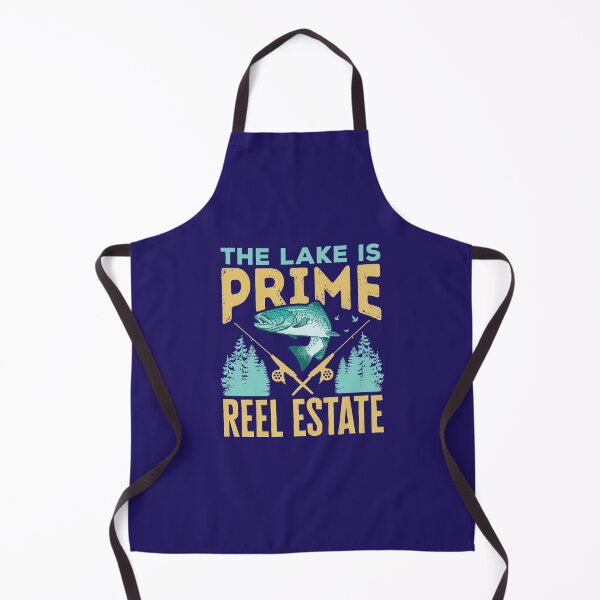 Item preview, The Lake Is Prime Reel Estate Funny Lake Fishing designed and sold by jaygo.