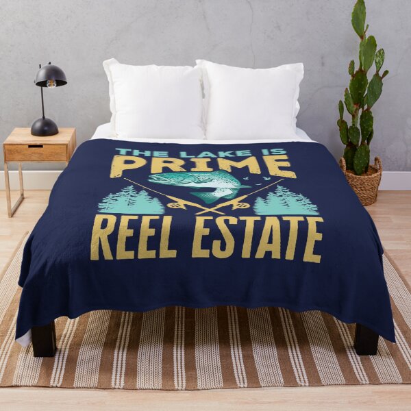 Item preview, The Lake Is Prime Reel Estate Funny Lake Fishing  designed and sold by jaygo.