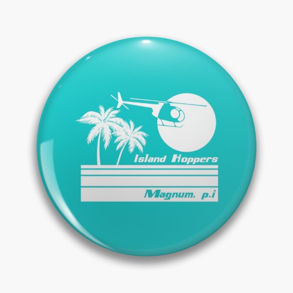 Item preview, Magnum pi - Island Hoppers - black _amp_ white   designed and sold by Alkantara80.