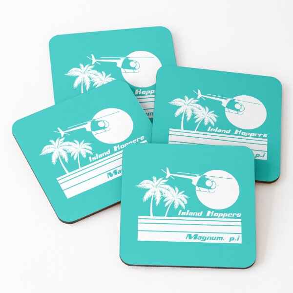 Item preview, Magnum pi - Island Hoppers - black _amp_ white   designed and sold by Alkantara80.