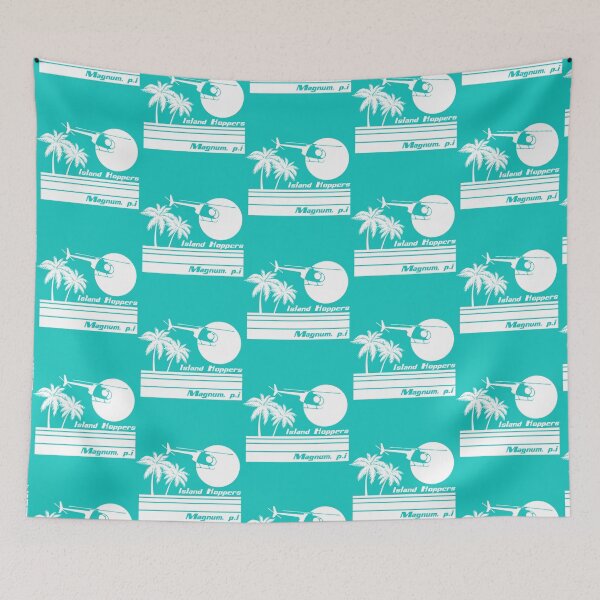 Item preview, Magnum pi - Island Hoppers - black _amp_ white   designed and sold by Alkantara80.