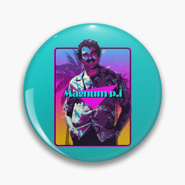 Item preview, Magnum pi - Retro 1980s design   designed and sold by Alkantara80.