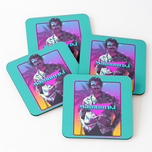 Item preview, Magnum pi - Retro 1980s design   designed and sold by Alkantara80.