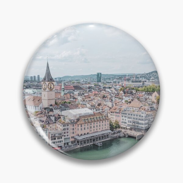 Item preview, Zurich Old Town from Grossmunster Church, Zurich, Switzerland #1 designed and sold by ywphotos.