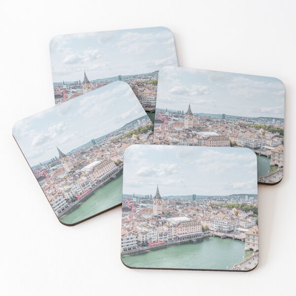 Item preview, Zurich Old Town from Grossmunster Church, Zurich, Switzerland #1 designed and sold by ywphotos.
