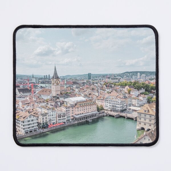 Item preview, Zurich Old Town from Grossmunster Church, Zurich, Switzerland #1 designed and sold by ywphotos.