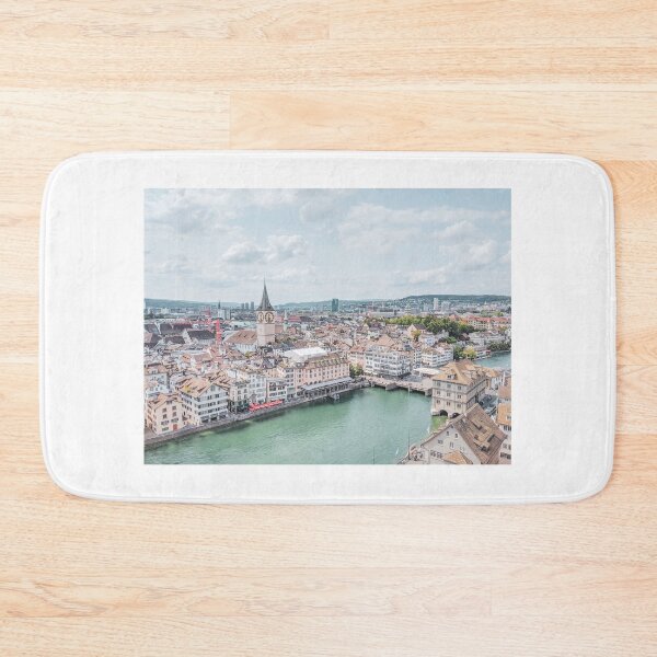 Item preview, Zurich Old Town from Grossmunster Church, Zurich, Switzerland #1 designed and sold by ywphotos.