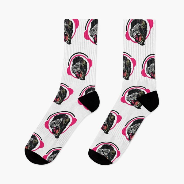 Item preview, DJ monkey, Party Pattern on white designed and sold by coffeeapparel.