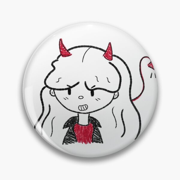 Item preview, Devil girl simples ilustration designed and sold by LuanaMuller.