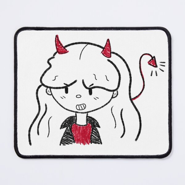 Item preview, Devil girl simples ilustration designed and sold by LuanaMuller.