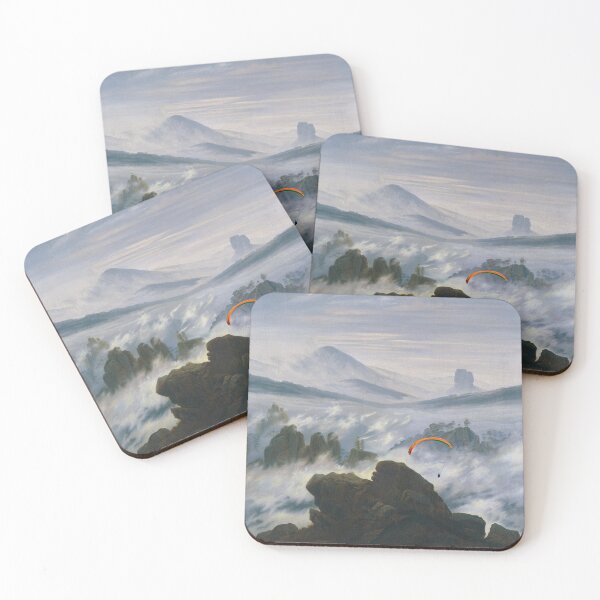 Item preview, Paragliders over the sea of fog designed and sold by callistoursus.