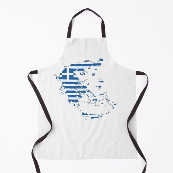 Item preview, The flag of Greece on her map designed and sold by portokalis.
